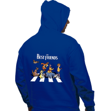Load image into Gallery viewer, Daily_Deal_Shirts Pullover Hoodies, Unisex / Small / Royal Blue The Best Friends Road