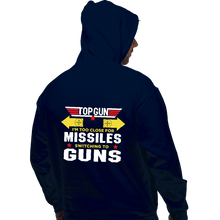 Load image into Gallery viewer, Shirts Pullover Hoodies, Unisex / Small / Navy Switching To Guns