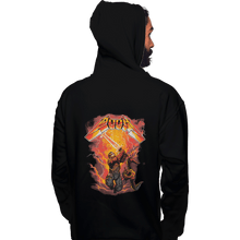 Load image into Gallery viewer, Shirts Zippered Hoodies, Unisex / Small / Black Rip The Lightning