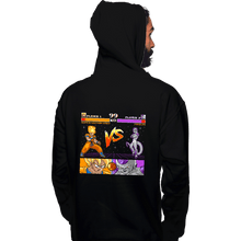 Load image into Gallery viewer, Shirts Pullover Hoodies, Unisex / Small / Black Goku VS Frieza