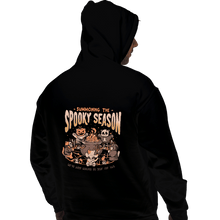 Load image into Gallery viewer, Secret_Shirts Pullover Hoodies, Unisex / Small / Black Summon The Spooky Season