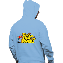 Load image into Gallery viewer, Daily_Deal_Shirts Pullover Hoodies, Unisex / Small / Royal Blue No Wrong Time To Rock!