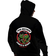 Load image into Gallery viewer, Shirts Pullover Hoodies, Unisex / Small / Black Frog Brothers Comics

