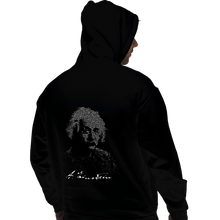 Load image into Gallery viewer, Shirts Pullover Hoodies, Unisex / Small / Black Einstein