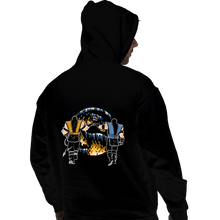 Load image into Gallery viewer, Daily_Deal_Shirts Pullover Hoodies, Unisex / Small / Black Mortal Fist Bump