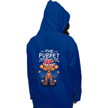 Load image into Gallery viewer, Secret_Shirts Pullover Hoodies, Unisex / Small / Royal Blue The Puppet