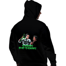 Load image into Gallery viewer, Daily_Deal_Shirts Pullover Hoodies, Unisex / Small / Black To Reanimate Or Not