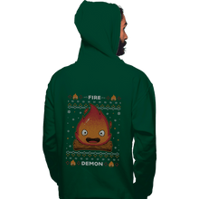 Load image into Gallery viewer, Secret_Shirts Pullover Hoodies, Unisex / Small / Forest Fire Demon Christmas
