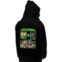 Load image into Gallery viewer, Secret_Shirts Pullover Hoodies, Unisex / Small / Black Crystal Fighter