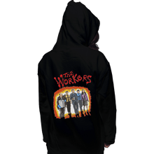 Load image into Gallery viewer, Shirts Zippered Hoodies, Unisex / Small / Black The Workers