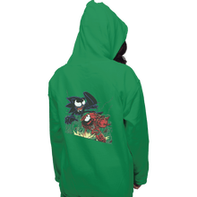 Load image into Gallery viewer, Shirts Pullover Hoodies, Unisex / Small / Irish Green Echidna Vs Hedgehog