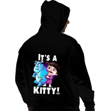 Load image into Gallery viewer, Shirts Pullover Hoodies, Unisex / Small / Black It&#39;s a Kitty

