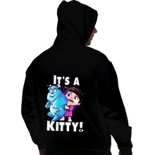 Load image into Gallery viewer, Shirts Pullover Hoodies, Unisex / Small / Black It's a Kitty