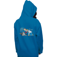 Load image into Gallery viewer, Shirts Zippered Hoodies, Unisex / Small / Royal Blue Let's See Who You Really Are