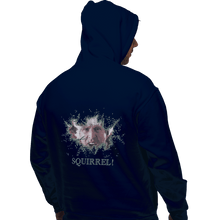 Load image into Gallery viewer, Shirts Pullover Hoodies, Unisex / Small / Navy Squirrel