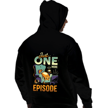 Load image into Gallery viewer, Daily_Deal_Shirts Pullover Hoodies, Unisex / Small / Black Chonky TV Addict
