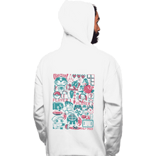 Load image into Gallery viewer, Shirts Pullover Hoodies, Unisex / Small / White Insert Coin