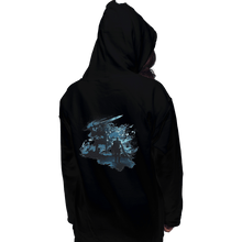 Load image into Gallery viewer, Shirts Pullover Hoodies, Unisex / Small / Black Abysswalker