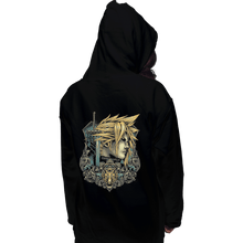Load image into Gallery viewer, Shirts Pullover Hoodies, Unisex / Small / Black Emblem Of The Mercenary
