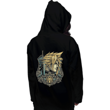 Load image into Gallery viewer, Shirts Pullover Hoodies, Unisex / Small / Black Emblem Of The Mercenary