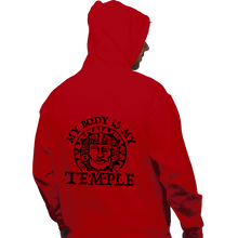 Load image into Gallery viewer, Secret_Shirts Pullover Hoodies, Unisex / Small / Red Hidden Temple Body
