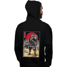 Load image into Gallery viewer, Daily_Deal_Shirts Pullover Hoodies, Unisex / Small / Black Lone Ronin And Cub
