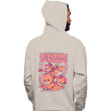 Load image into Gallery viewer, Shirts Pullover Hoodies, Unisex / Small / Sand Dungeons And Doggies