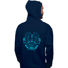 Load image into Gallery viewer, Shirts Pullover Hoodies, Unisex / Small / Navy Mushroo Kingdom Racing