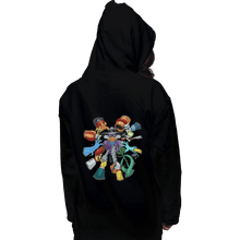 Load image into Gallery viewer, Shirts Zippered Hoodies, Unisex / Small / Black Darkwick Duck