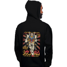 Load image into Gallery viewer, Daily_Deal_Shirts Pullover Hoodies, Unisex / Small / Black Gundam - Ready To Fight