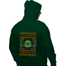 Load image into Gallery viewer, Shirts Pullover Hoodies, Unisex / Small / Forest Leonardo Christmas
