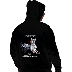 Daily_Deal_Shirts Pullover Hoodies, Unisex / Small / Black Take Over Middle Earth