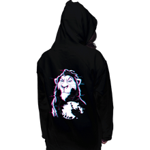 Load image into Gallery viewer, Daily_Deal_Shirts Pullover Hoodies, Unisex / Small / Black Glitched Scar