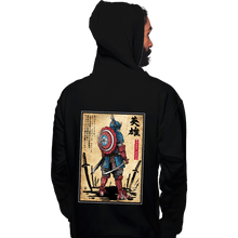 Load image into Gallery viewer, Daily_Deal_Shirts Pullover Hoodies, Unisex / Small / Black Captain Samurai