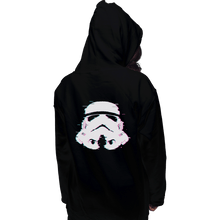 Load image into Gallery viewer, Shirts Zippered Hoodies, Unisex / Small / Black Ddjvigo's Glitch Trooper