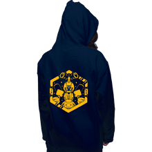 Load image into Gallery viewer, Shirts Pullover Hoodies, Unisex / Small / Navy Kabuto Type Robot