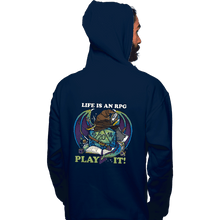 Load image into Gallery viewer, Shirts Pullover Hoodies, Unisex / Small / Navy RPG Life