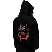 Load image into Gallery viewer, Shirts Pullover Hoodies, Unisex / Small / Black Web Slinger