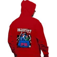 Load image into Gallery viewer, Daily_Deal_Shirts Pullover Hoodies, Unisex / Small / Red The Hellfire Club Comics