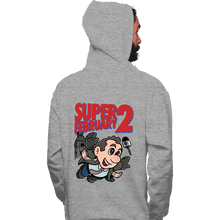 Load image into Gallery viewer, Daily_Deal_Shirts Pullover Hoodies, Unisex / Small / Sports Grey Super Ground Hog Day