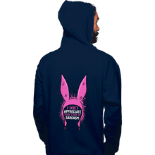 Load image into Gallery viewer, Secret_Shirts Pullover Hoodies, Unisex / Small / Navy Lacking