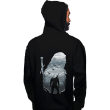 Load image into Gallery viewer, Shirts Zippered Hoodies, Unisex / Small / Black Geralt