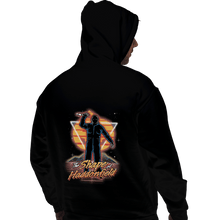 Load image into Gallery viewer, Shirts Pullover Hoodies, Unisex / Small / Black Retro Haddonfield Shape