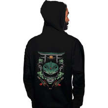 Load image into Gallery viewer, Shirts Pullover Hoodies, Unisex / Small / Black Green Ranger