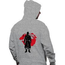 Load image into Gallery viewer, Shirts Pullover Hoodies, Unisex / Small / Sports Grey Crimson Ken Ryuguji