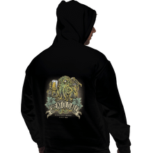 Load image into Gallery viewer, Shirts Pullover Hoodies, Unisex / Small / Black Miskatonic Brewery