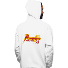 Load image into Gallery viewer, Daily_Deal_Shirts Pullover Hoodies, Unisex / Small / White Powerline Tour 95