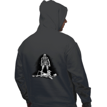 Load image into Gallery viewer, Shirts Pullover Hoodies, Unisex / Small / Charcoal Droid Knockout