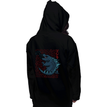 Load image into Gallery viewer, Shirts Pullover Hoodies, Unisex / Small / Black Tiny Kaiju