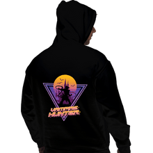 Load image into Gallery viewer, Daily_Deal_Shirts Pullover Hoodies, Unisex / Small / Black Neon Vampire Hunter